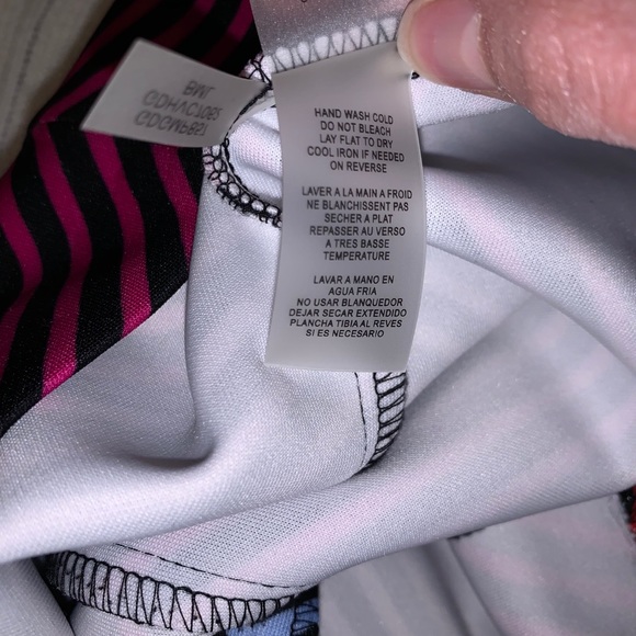 GUESS Rainbow Stripe Midi Dress size 8 - Picture 7 of 9